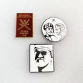Factory Price Free Mold Oman Passport Metal Stickers Mobile Phone Accessories Oman Emblem Metal Logo Stickers