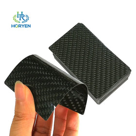 Custom Made Flexible Sheet Cnc Cutting Card Size Foldable Carbon Fiber Parts