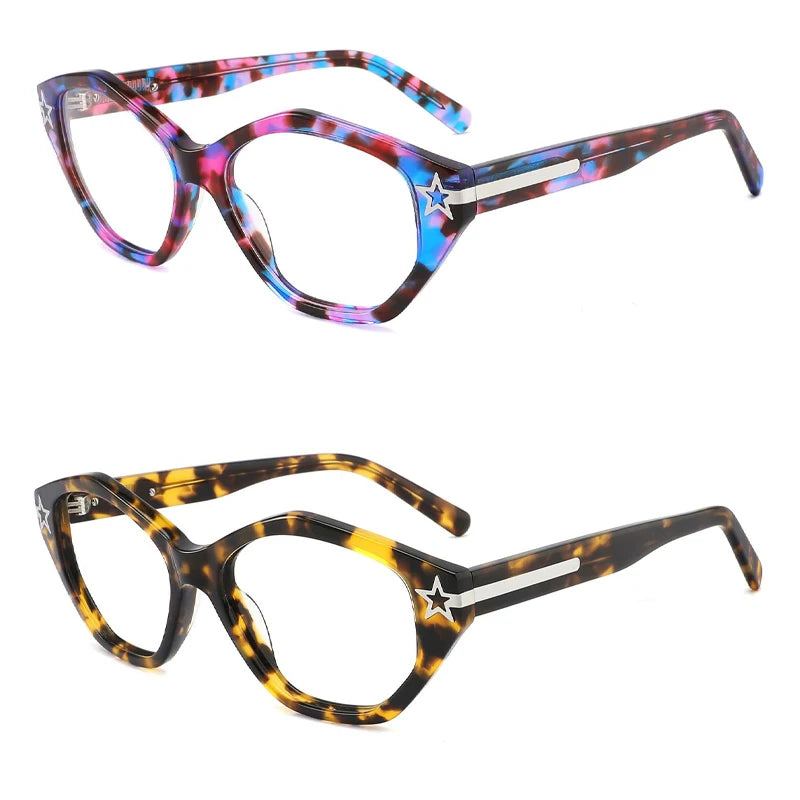 Irregular Shape Designer Eyeglasses Acetate Optical Glasses Frames 2023 Spectacle Frames Brand Eye Glasses Optical
