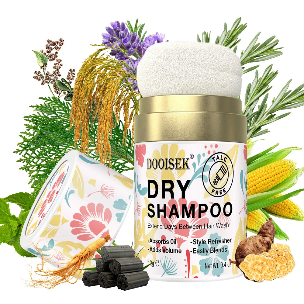 Original Factory Coconut Oil Dry Shampoo Custom Volumizing Fluffy Hair Polvos De Textura Oil Control Dry Shampoo Powder
