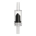 Aquarium Black Check Valve Non-Return Valve 54mm X 14mm Plastic Eco-Friendly Single Way Check Valve for Fish Tank