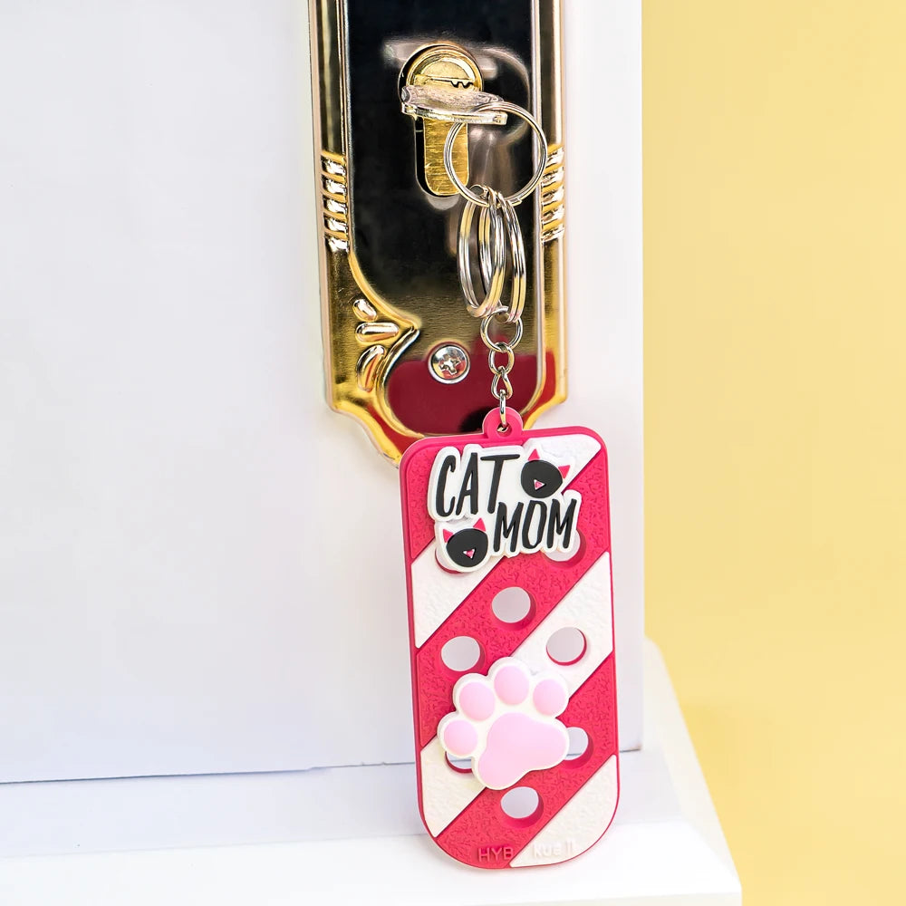 Hot Sale Keychain with Storage Compartments Durable Lightweight PVC Material for Promotional Keychains