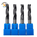 Solid Carbide 8mm/6mm Shank Diameter Wood Milling Bit Tungsten Carbide Drill Bit CNC Router Cutting Hardwood Aluminum OEM