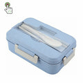 Free Plastic Cutlery 100% Food Grade Microwave Safe Food Container Biodegradable Wheat Straw School Bento Lunch Box