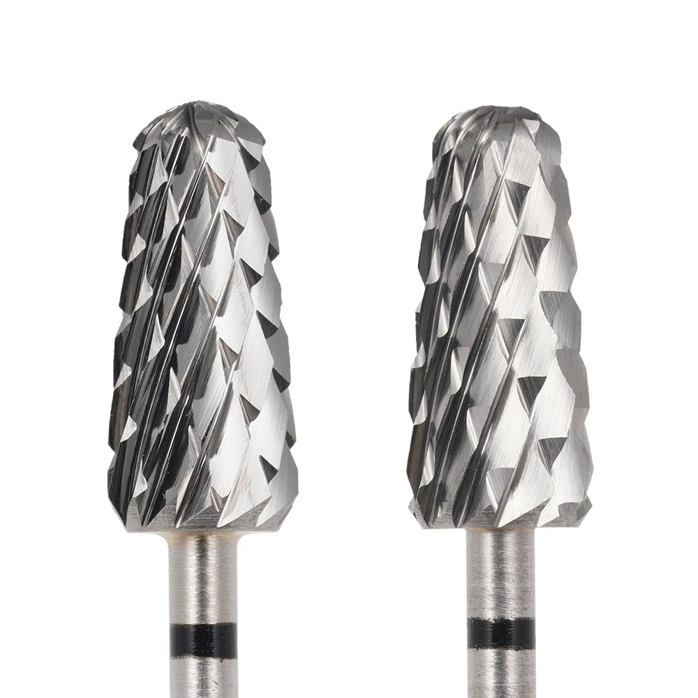 Oval Round Tip E-file Accessory 3 in 1 Carbide Pedicure Manicure Drill Bits Removal Nail Gel Acrylic Polish Off Nail Drill Bit