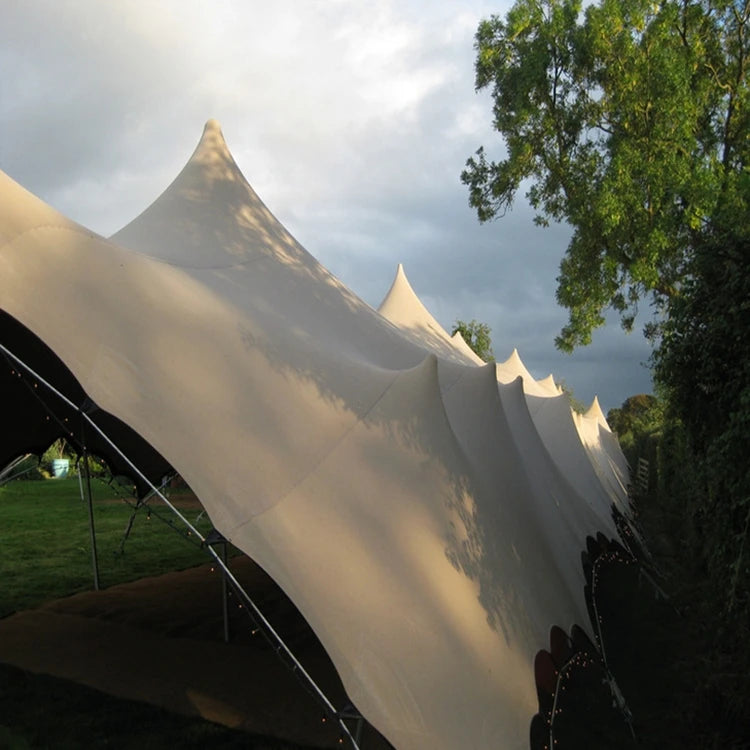 Motowin Waterproof Outdoor Anti-UV Theatre Tent Fire Resistant Aluminum Pole Polyester Fabric Structures Marquees Bedouin
