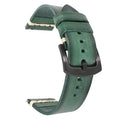 Italian Vintage Designer Style Quick Release Leather Watch Strap High Quality 22MM 18MM 20MM Crazy Horse Wristband