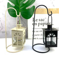 Iron Tea Light Lantern Candle Holder Reasonable Price Wedding Decorations for Home Elegant Chandelier Type