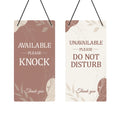 Sessions Double Side PVC Hanging Wall Sign PVC Door Ornament Waterproof Management Office Decor PVC Sign