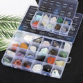 Wholesale Natural Crystal Mineral Specimens Box Raw Stone Crystal Tumble Stone Set