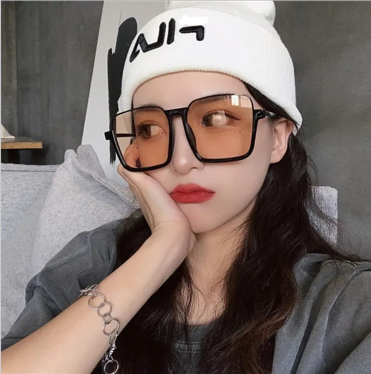 New Luxury Brand Designer Sunglasses for Men and Women Large Frame UV400 Lenses Optimal for Outdoor Sport Sun Glasses