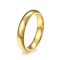 Couple Ring High Polished 18K PVD Tungsten steel Ring