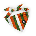 Wholesale Kingspeed Christmas Dog Bandana Nylon Luxury Adjustable Ribbon One Size Puppy Colorful Printed Logo