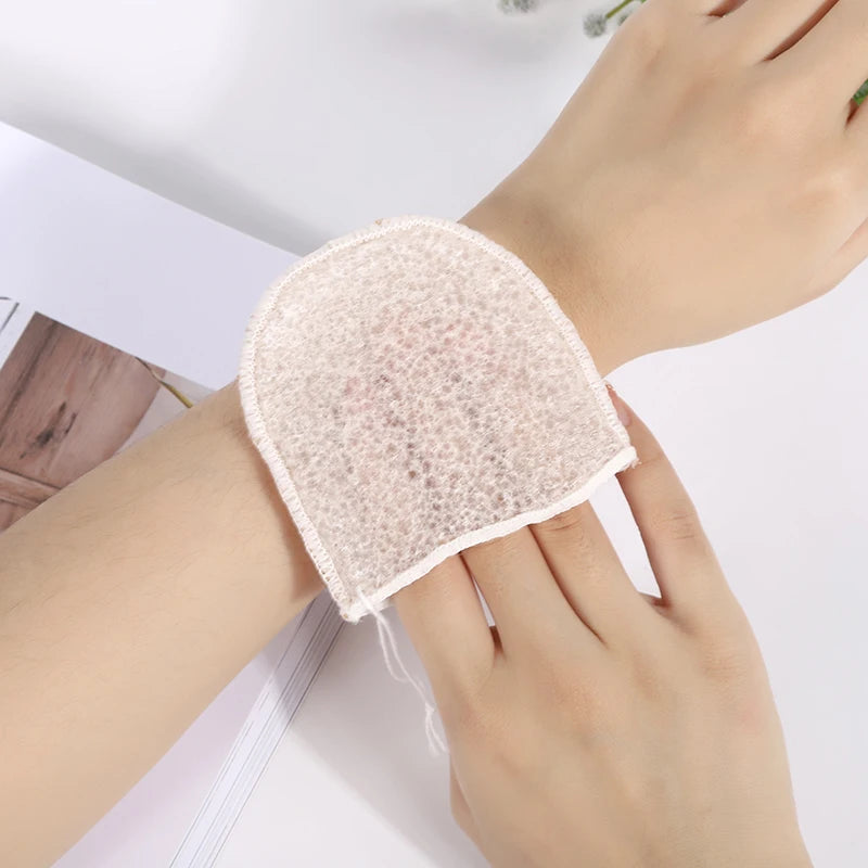 ECO-Friendly Konjac Sponge Facial Cleaning Mitt Natural Reusable Makeup Remover Pad