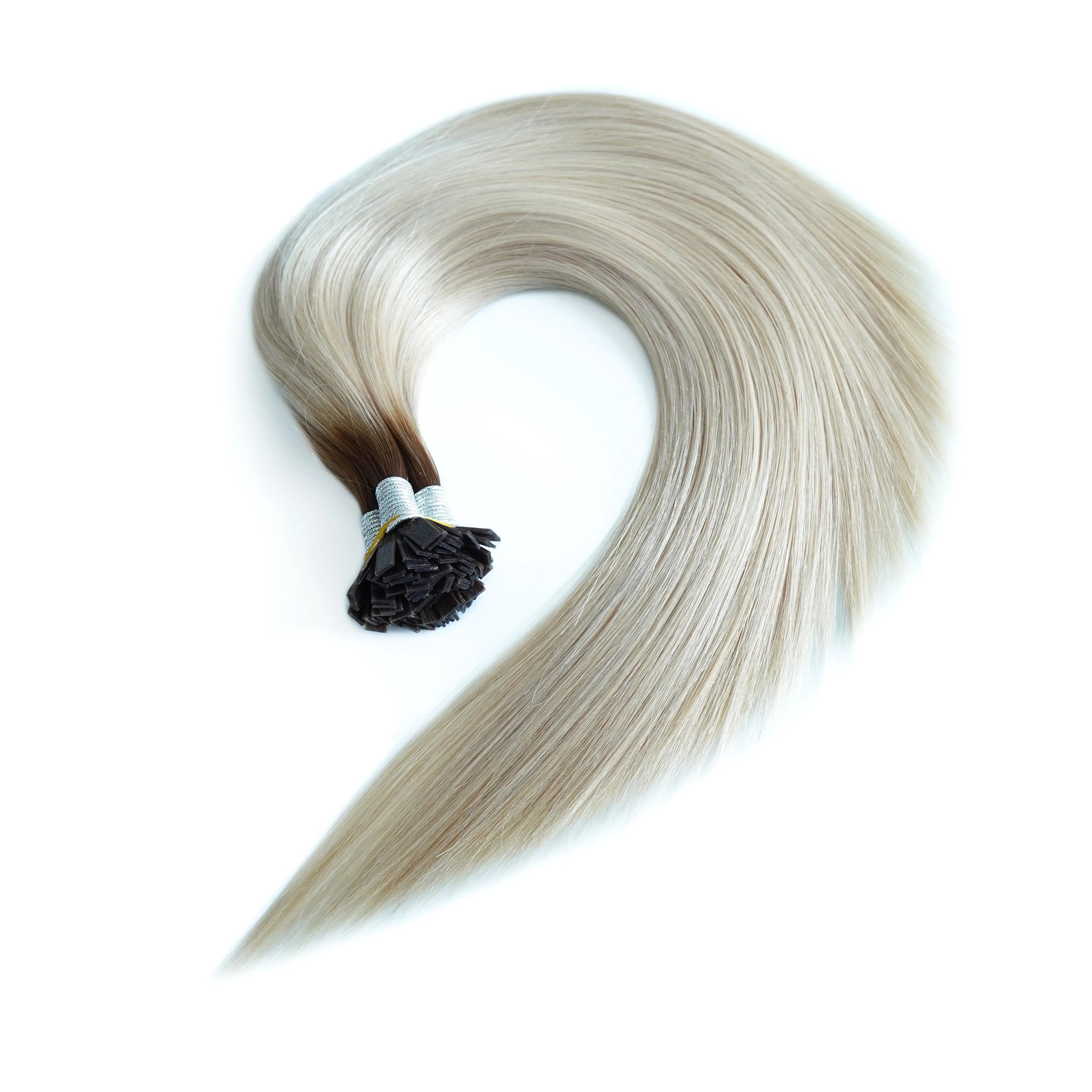 100% Russian Remy Double Drawn Human Hair Extension 12A Grade 14-24inch Fusion High Quality Wholesale Natural Unprocessed Full