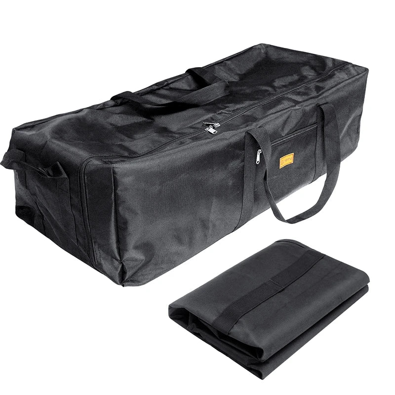 100/150L Large Capacity Tent Storage Bag 1680D Oxford Fabric Waterproof Organizer Bag for Outdoor Folding Camping Equipment Bags