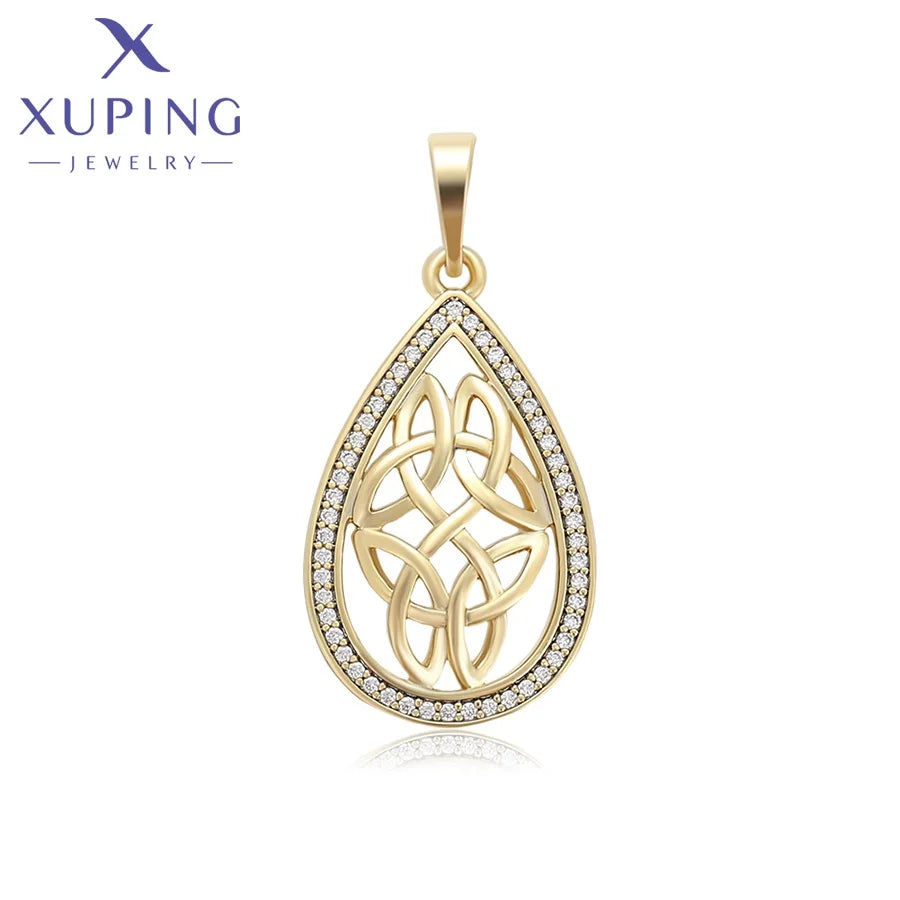 For Xuping Jewelry X000926057 Fashion Drop Pendant for Women's Big Necklace for Party for Children