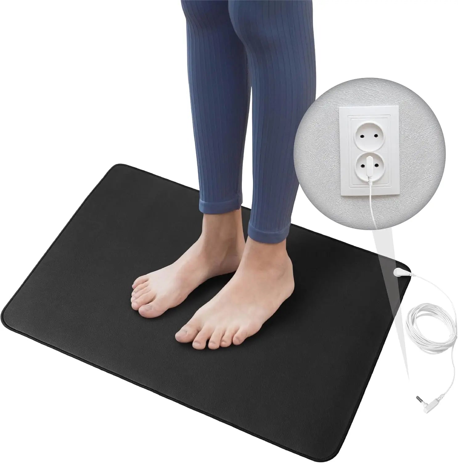 Grounding Mat for Sleep Better Grounding Bed Mats Pain Relief Earthing Mat