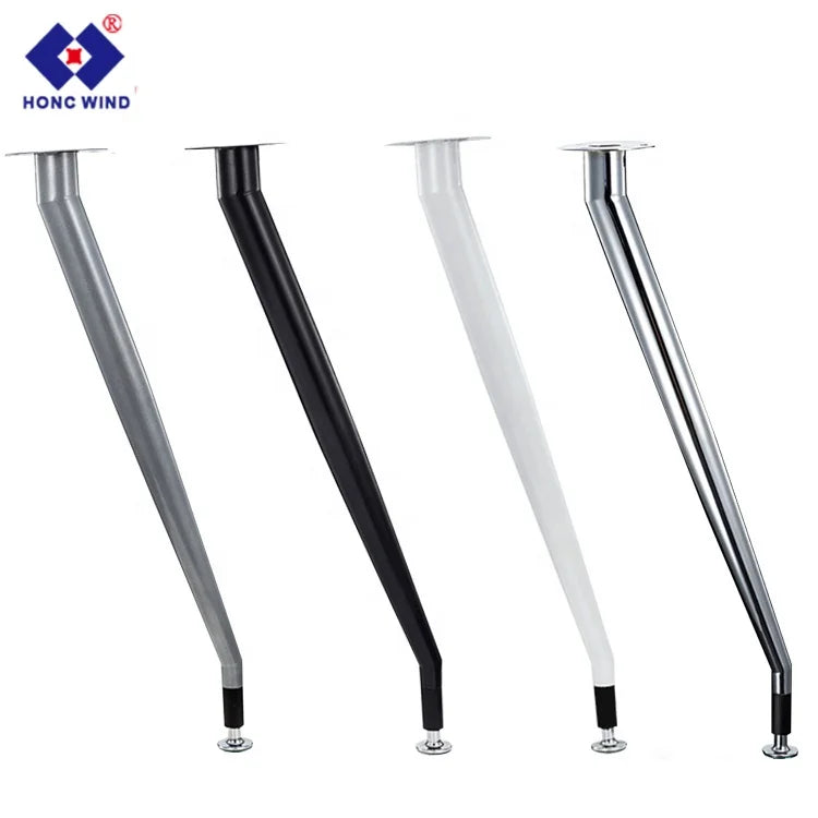 Traditional Round Top Furniture Leg with Metal Tapered Legs Hand Painted for Dining Kitchen Bedroom Hotel and Living Room Use