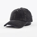 Personality Fashion Denim Solid Colors Unisex Formal Common Cotton Adjustable Hole Distressed Washed Sports Baseball Cap Vintage