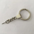 Ivoduff Metal 28mm Key Ring With Eye Screw Keyring Keychain