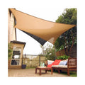 HDPE Beige Backyard Garden Lawn Sun Sail Sun Sail Shade for Winter Plant