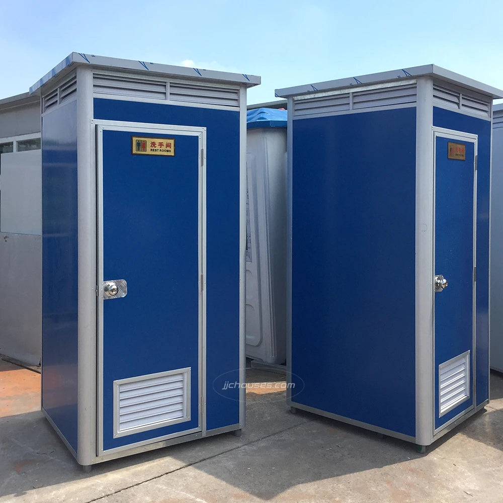 China VIP Luxury Public Eps Bathroom Cabin Toilets Prefab Flush Restroom Mobile Outdoor Portable Toilet Cubicle Sandwich Panel