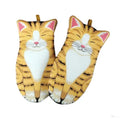 3D Cartoon Cat Paws Oven Mitt Cotton Baking Insulation Microwave Heat Resistant Non-slip Cat Shape Oven Glove