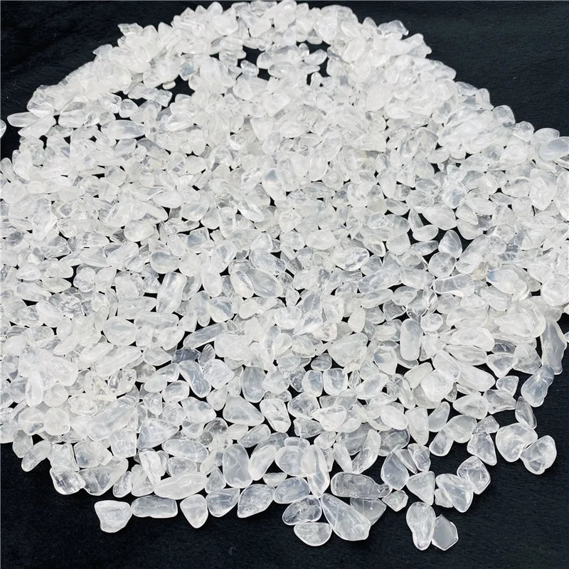 Wholesale natural healing tumbled clear quartz Gravel Stone for decoration