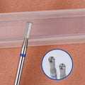 Upgrade Pear Sharp Bits Uncoated Wear Resistance Carbide Nail Drill Bit Wholesale Cuticle Cleaning Nail Drill Bit Set