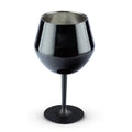 NEW 14oz Stainless Steel Insulated Wine Glass with Detachable Plastic Base