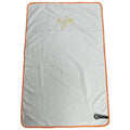 Microfiber Suede Bowling Ball  Towel Custom Embossed logo Plush Fleece Sports Towels
