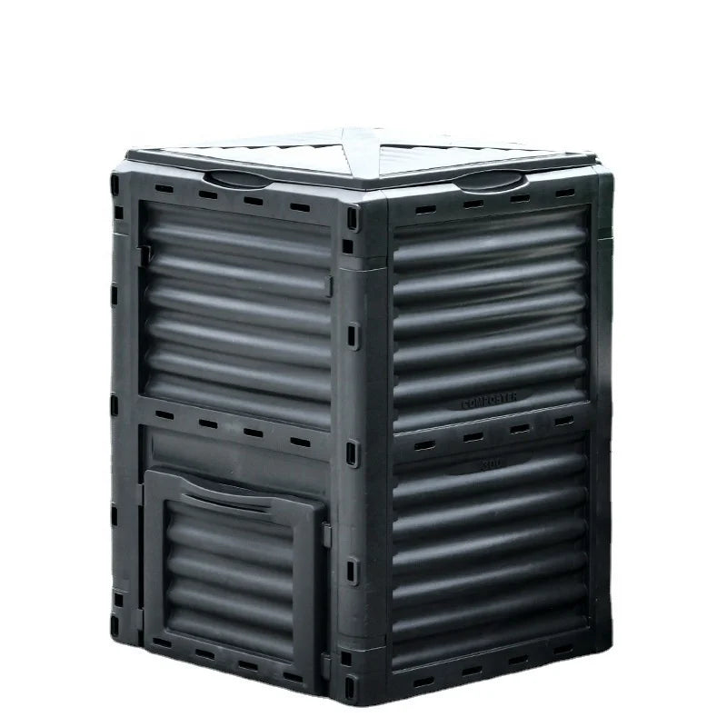 Chinese Factory Supply Heavy Duty Eco-friendly Plastic 300L Waste Bin Garden Storage Compost Bin