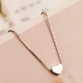 Hot Sale New Arrivals Real 925 Sterling Silver Heart Necklaces Pendant Pure Jewelry for Women