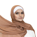 2024 New Premium 100% Rayon Scarf Crinkle Hijab Scarf Shawl Maxi Head Wrap