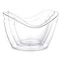 Cheap GUDE Eco-Friendly 3L Transparent Plastic Ice Bucket for Drinks and Parties