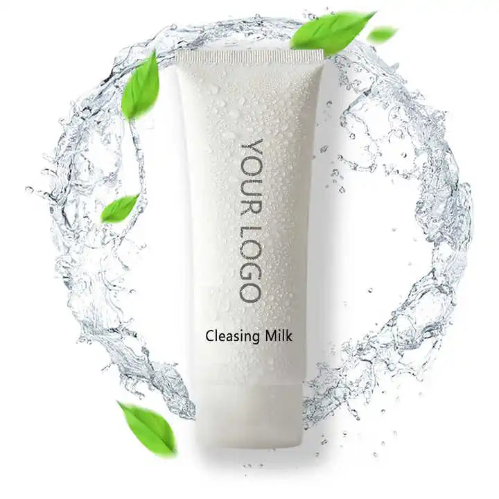 Face Deep Cleaning Milk Vegan Hyaluronic Acid Face Wash Facial Cleanser for Dry Skin