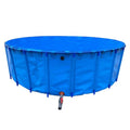 Wholesale New Product Collapsible Fish Pond Water Tank Tarpaulin Fish Tank Breeding Pond PVC Tarpaulin Fish Pond