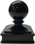 Quality 2.5 Inch Die Cast Aluminum Ball Cap Ornamental Fence Post Cap-Fence Hardware 3D Modeling Available Garden Use