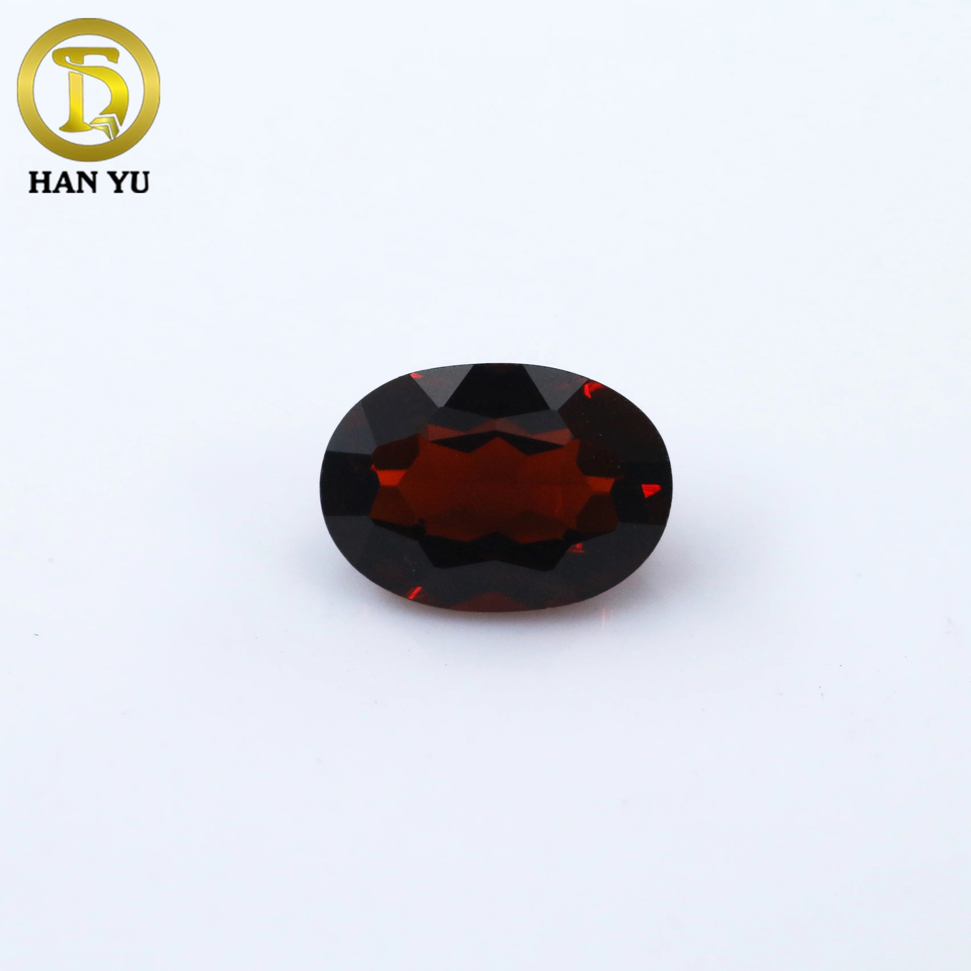 Wholesale Top Quality Natural Garnet Multi Size Oval Shape Loose Red Garnet Gemstone