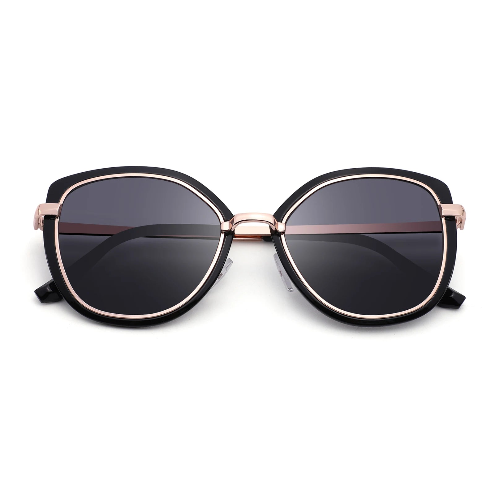 2025 Tiktok Trending Luxury Fashion New Summer Sun Glasses Female Womens Sunglasses Round Shape Black Sunglasses