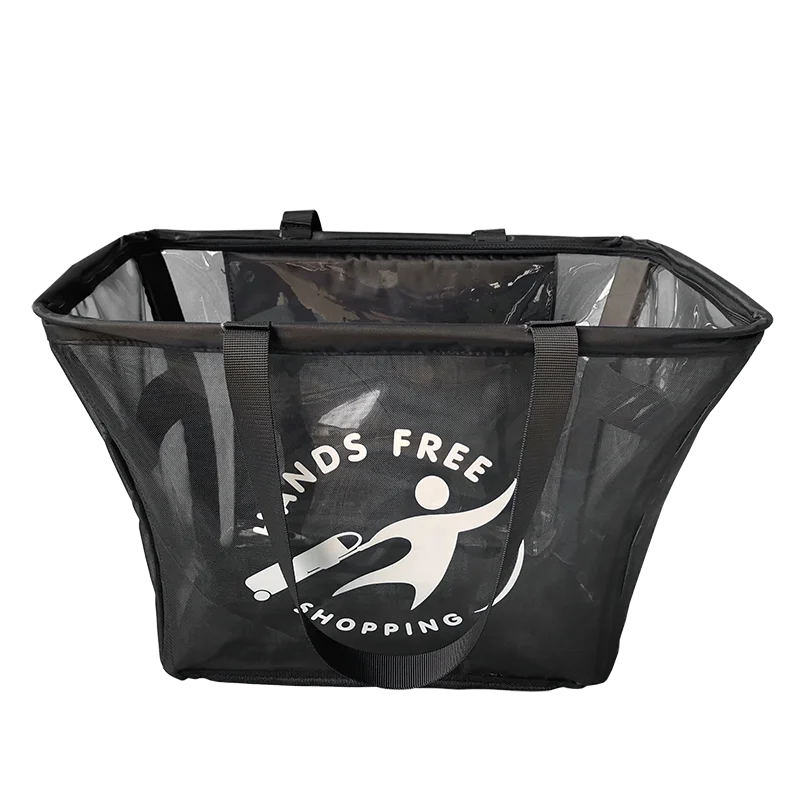 Custom Large Capacity Portable Plastic Travel Luggage Storage Shopping Basket for Cosmetics Product Accessories Laundry Picnics