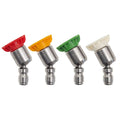 New 360 Degree Rotating 1/4 Quick Connection Sprayer Nozzle High-Pressure Car Washing Machine Accessories