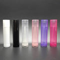 China Factory 5g Plastic pp Black White clear Lipstick Tubes Cosmetics Packaging Lip Blam Stick Filling Tray Mold DIY Tools