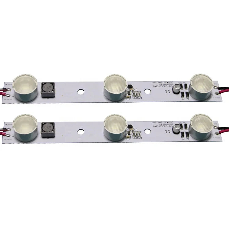 Edge Lighting Narrow Beam Angle LED Module with 3 LED