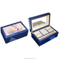 Lonten Custom Wood Organizer Boxes Jewellery Display Storage Piano Paint Gloss Rings Packaging Wooden Velvet Luxury Jewelry Box