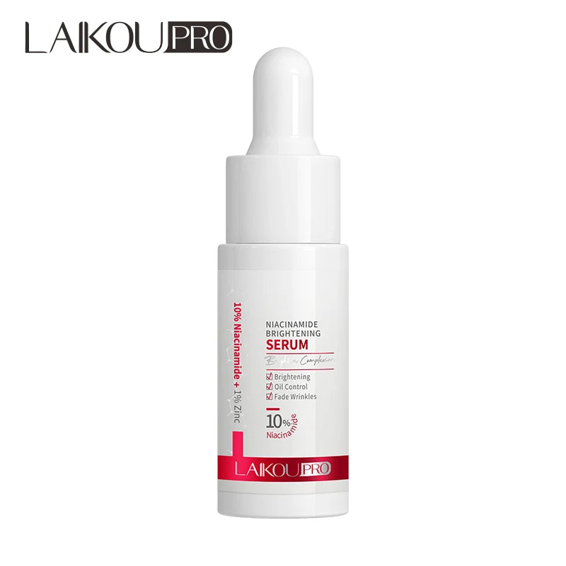 LAIKOU PRO Niacinamide Serum Brighten Skin Tone Moisturizing Nourishing  Brightening Face Growing 17ml Serum