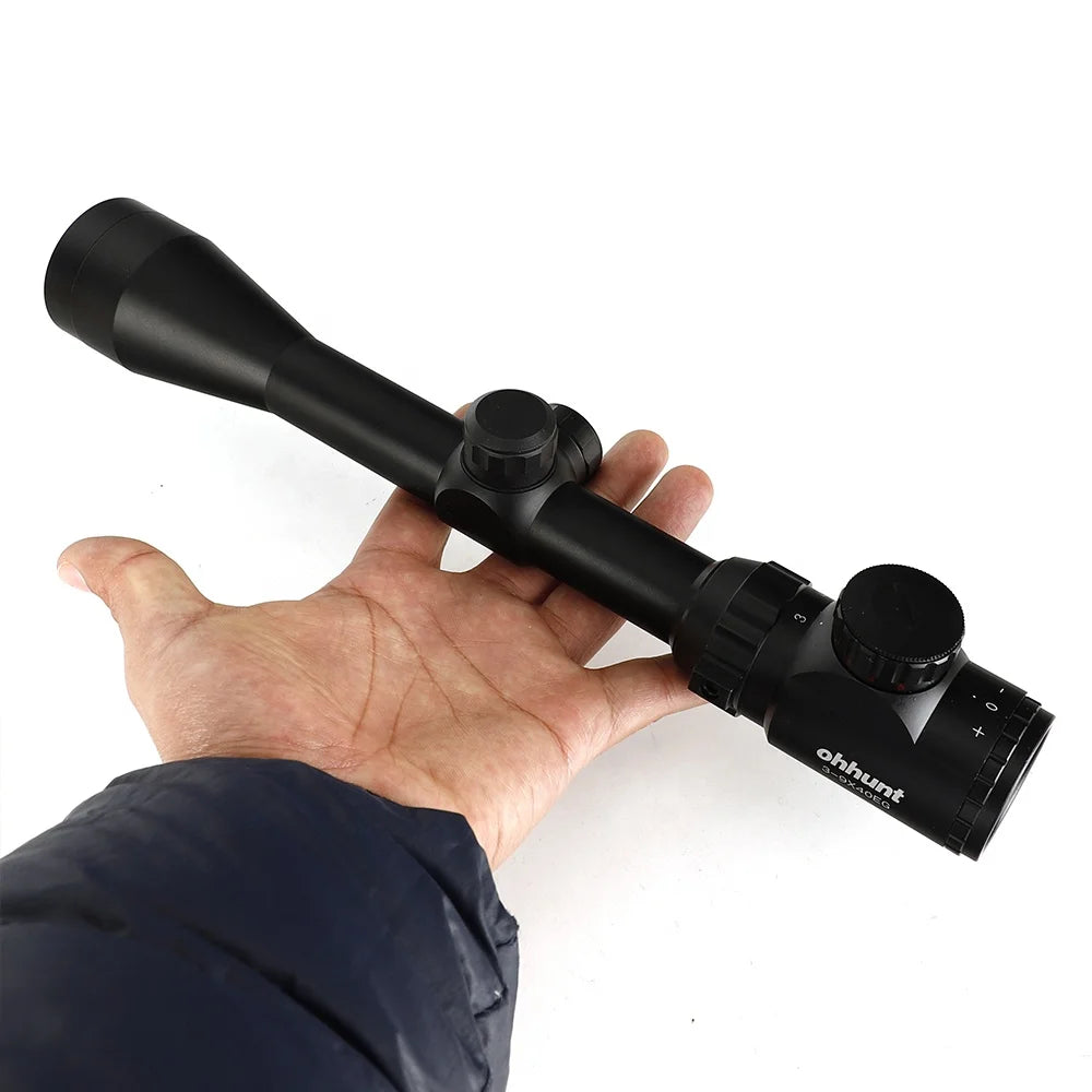 Ohhunt Factory Economic Optics Scope 3-9x40 EG Range Finder Reticle Illuminated Optical Scope