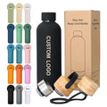 Factory Wholesale Custom Logo Double Wall Insulated Sport Water Bottles Powder Coated Stainless Steel Water Bottle