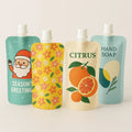 Eco Friendly 5ml 30ml 50ml Cream Skin Care Small Nozzle Bag Custom Refill Liquid Cosmetic Packaging Spout Pouch